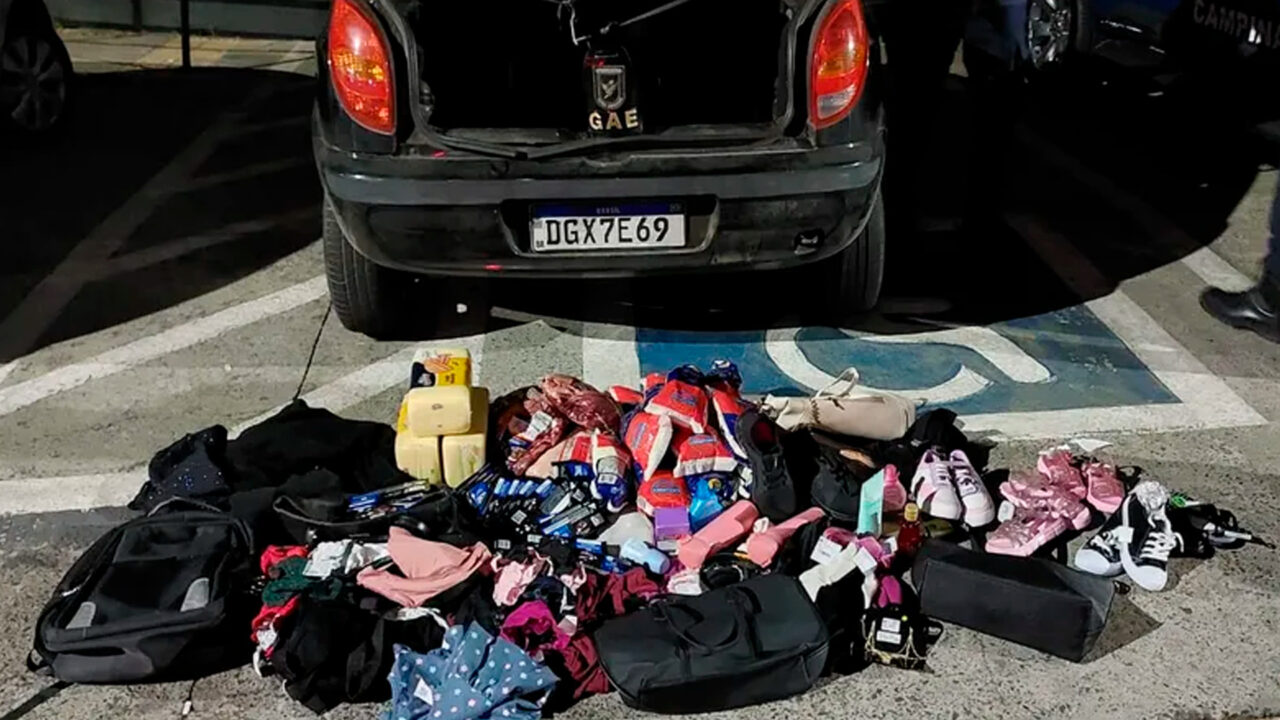 Mulheres são presas após furtarem lojas do Parque D. Pedro Shopping, em Campinas