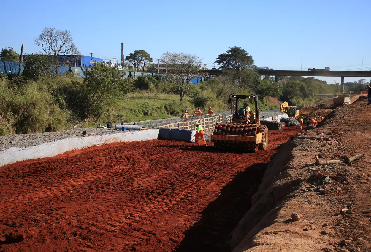 Obras do Viaduto Paulo Natal no Jd. Novo Horizonte animam comerciantes de Limeira 1