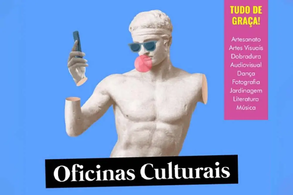 Oficinas Culturais gratuitas recebem inscrições em nove modalidades