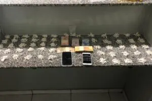 drogas apreendidas no Jardim Boa Esperança
