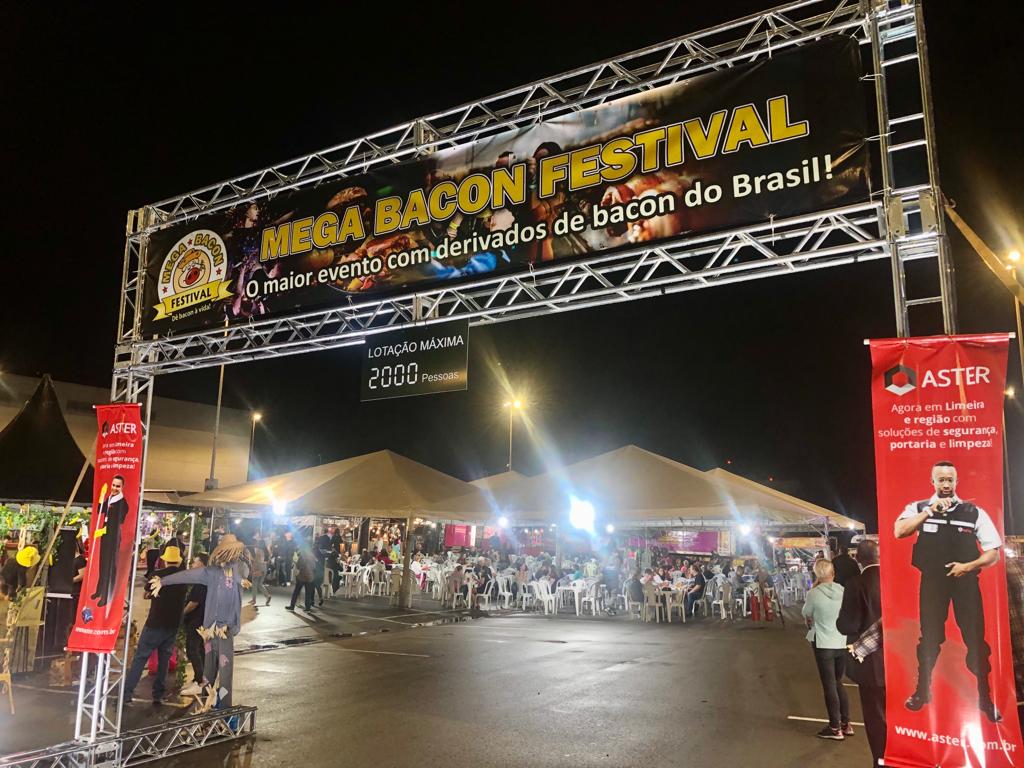 Mega Bacon Festival começa nesta sexta no Limeira Shopping