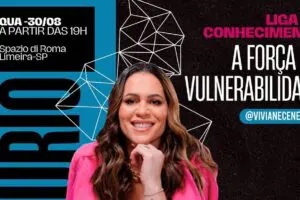 Liga do Conhecimento promove evento gratuito com Viviane Ceneviz