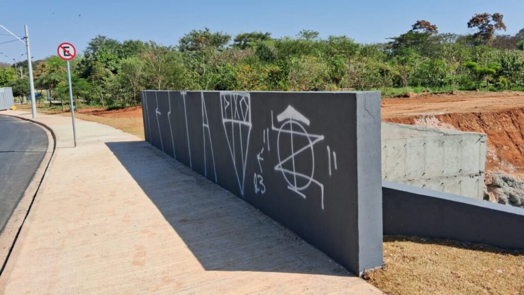 Interligação da Cecap e do Parque das Nações é vandalizada