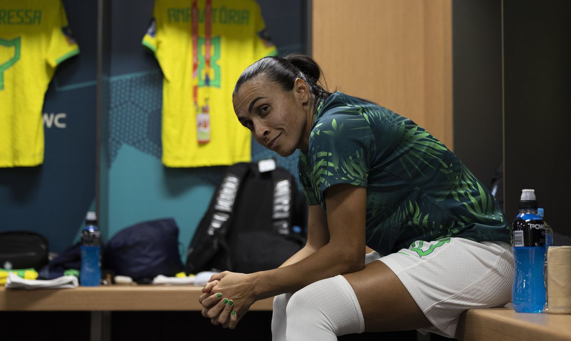 Marta afirma que o Brasil lutará com a Jamaica pela vaga nas oitavas