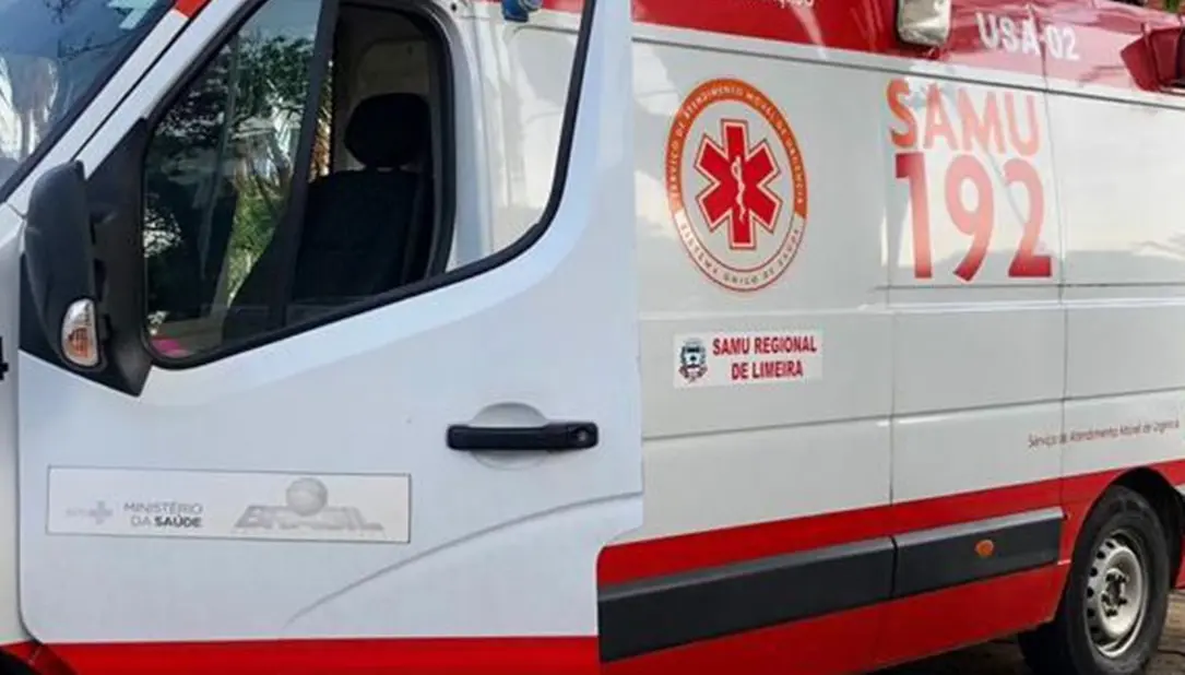 Mulher tem fratura na mão após acidente na Vila Cristovam, em Limeira