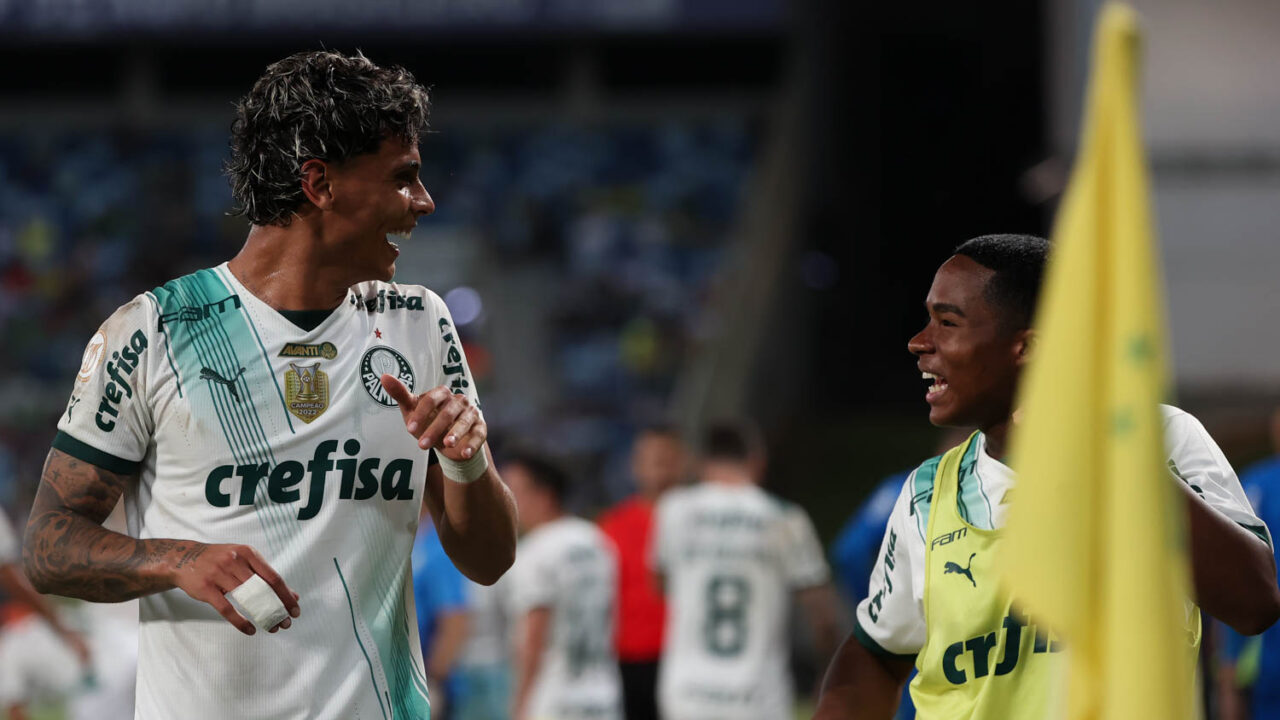 Palmeiras vence Cuiabá com golaço de Ríos e diminui vantagem do Botafogo