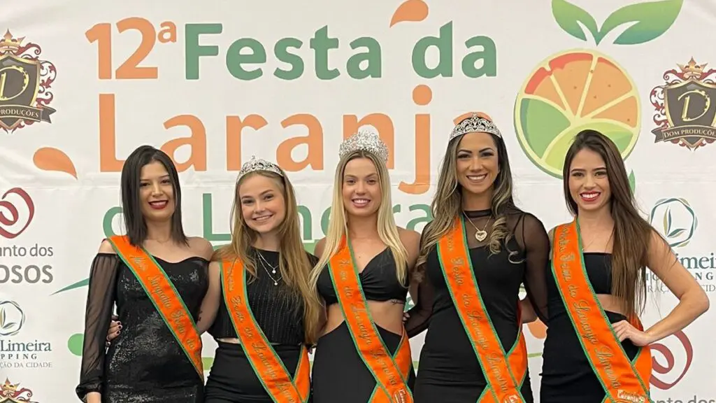 12ª Festa da Laranja de Limeira elege sua rainha