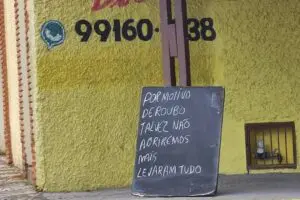 Marmitaria de Limeira suspende atendimento após assalto
