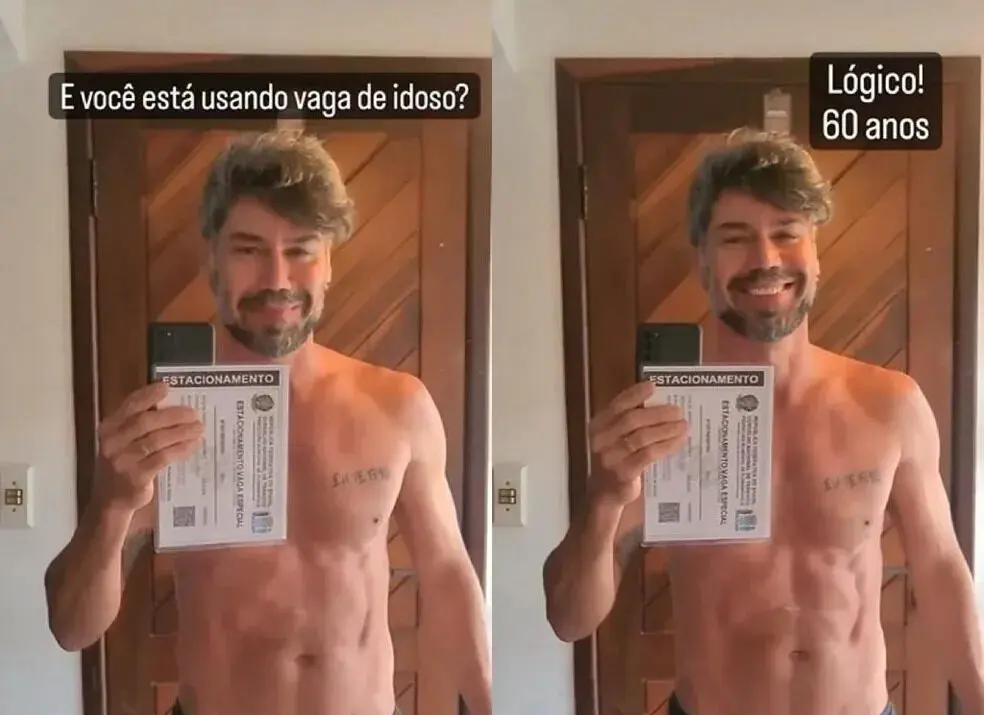 Modelo viraliza ao revelar idade: "uso vaga de idoso"