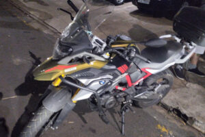 GCM recupera moto BMW furtada, em Limeira 