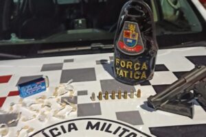 Homem é preso com arma e drogas no Belinha Ometto, em Limeira