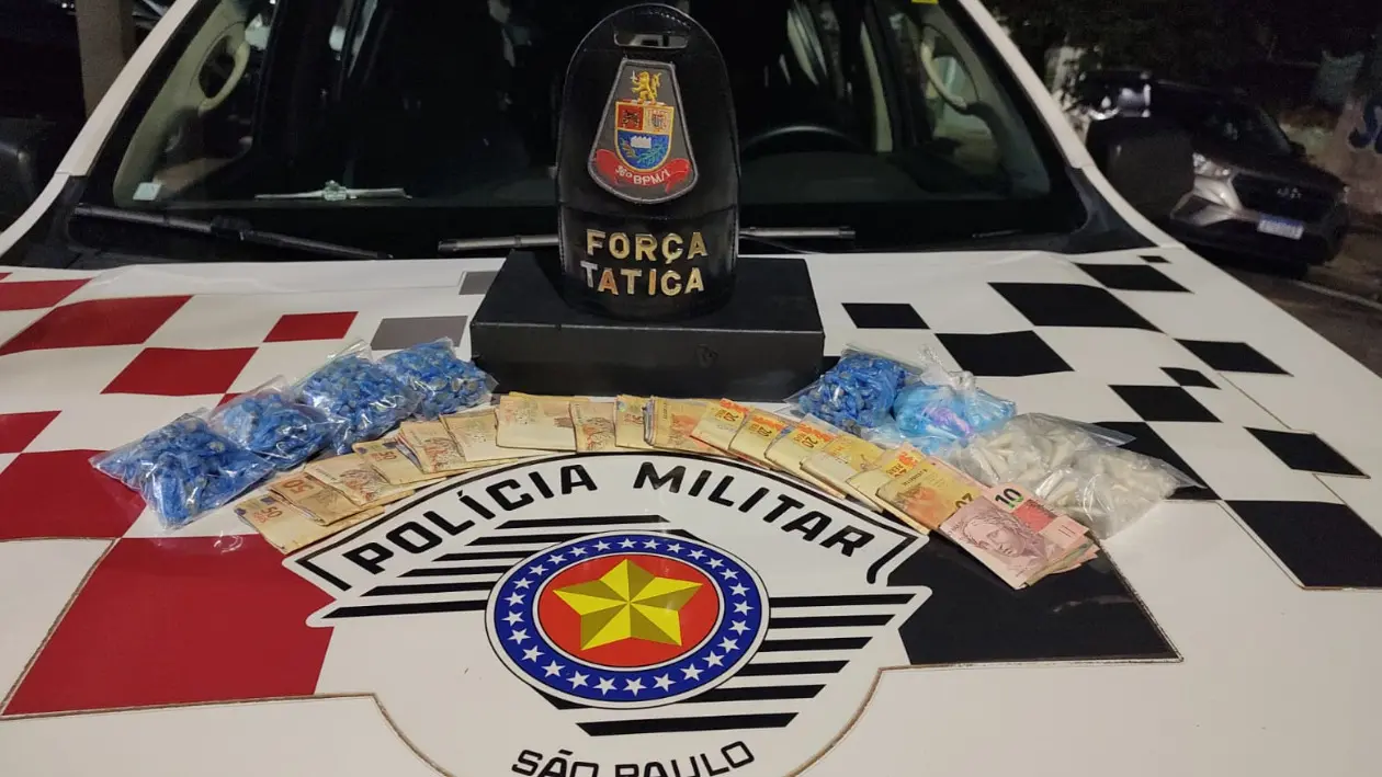 Dois são presos traficando drogas no Jd. Cavinato, em Limeira