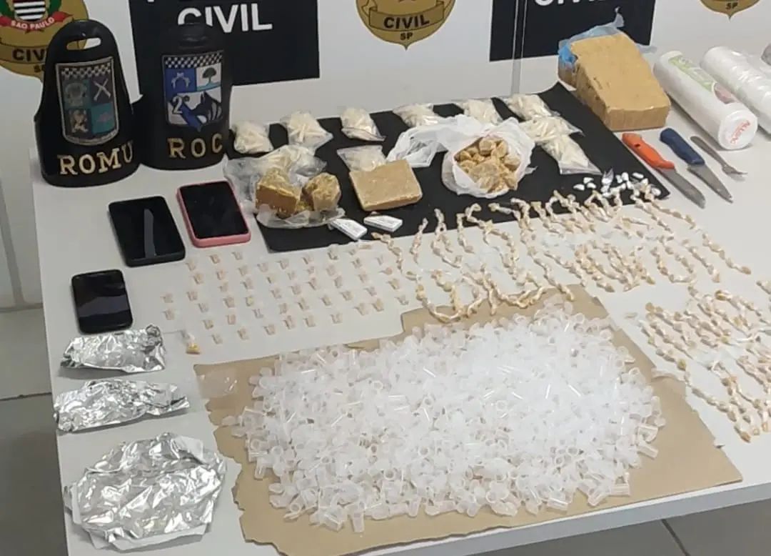 Homem é preso por tráfico de drogas em Limeira