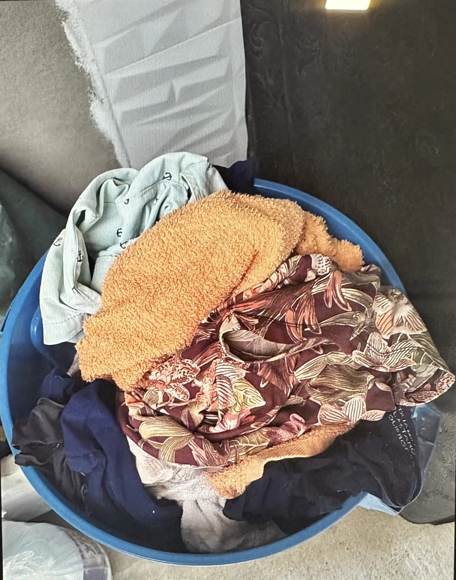 roupas para lavar