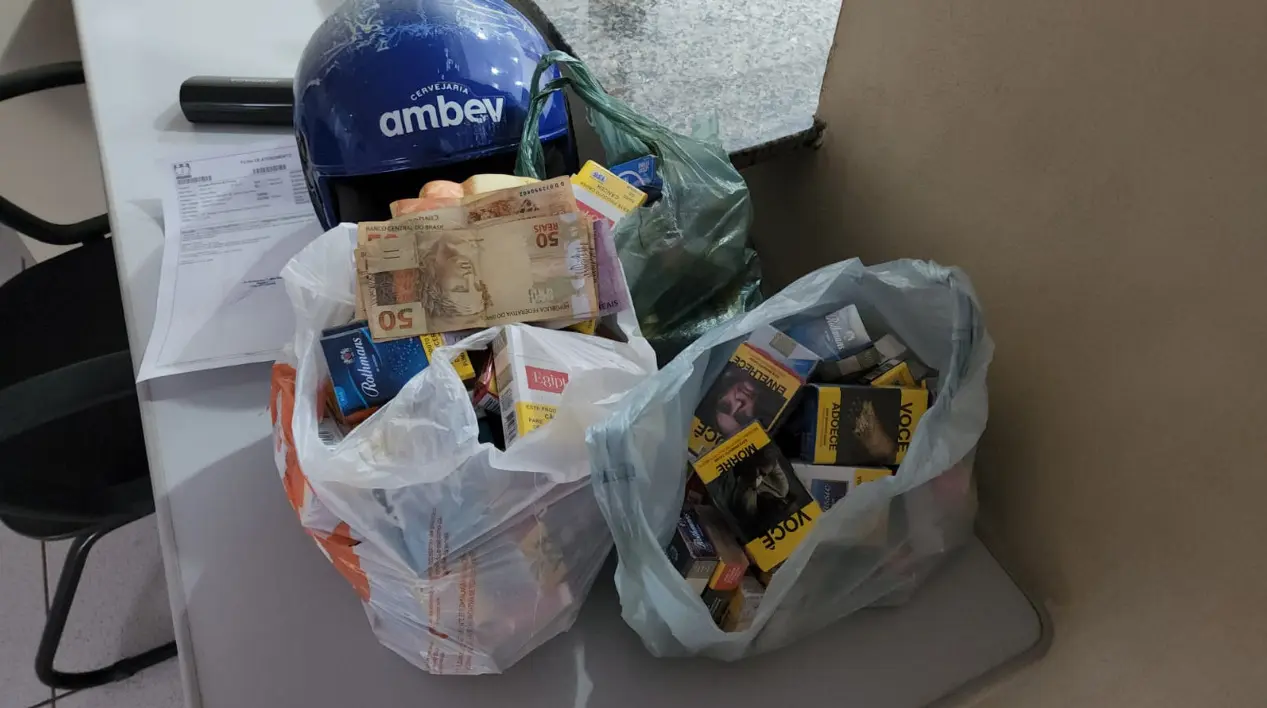 Ladrão é preso após roubo de bar no Ouro Verde