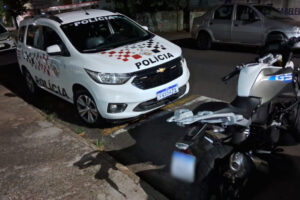 PM recupera no Abílio Pedro moto furtada, em Limeira 