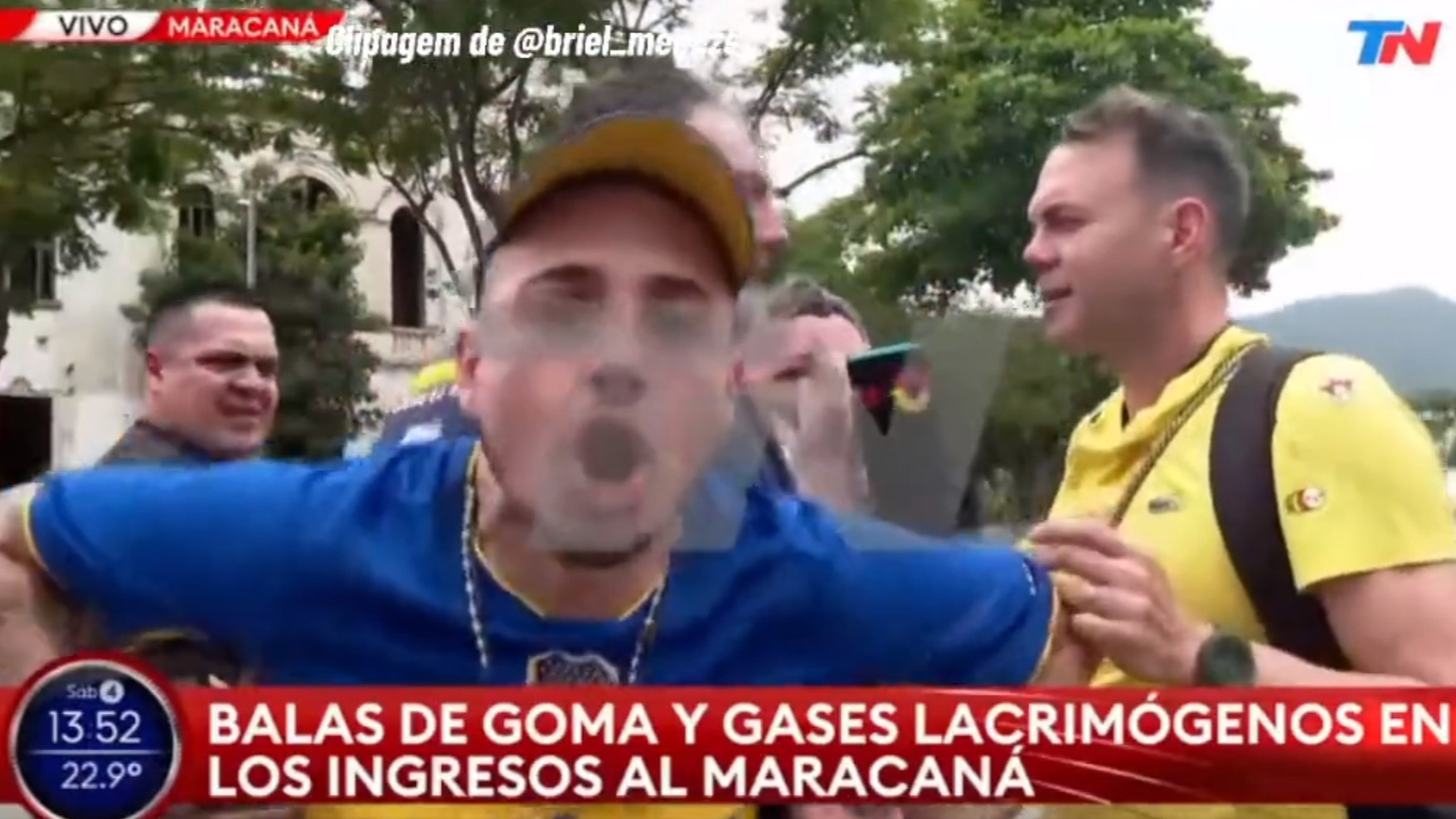 Polícia do Rio procura torcedor do Boca Juniors por insultos racistas em entrevista a TV