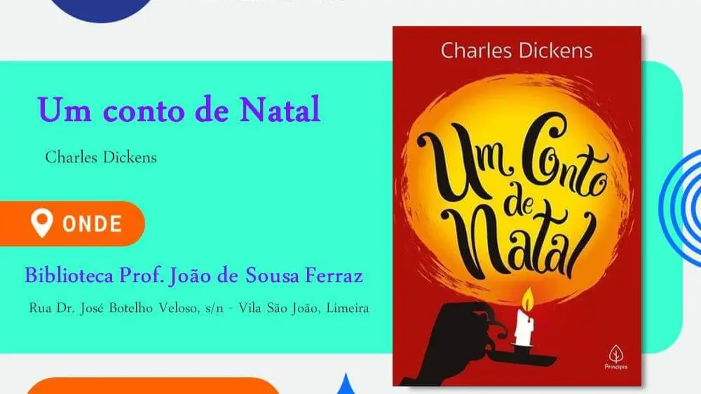 Clube de Leitura de Limeira se reúne para falar do livro Um conto de Natal