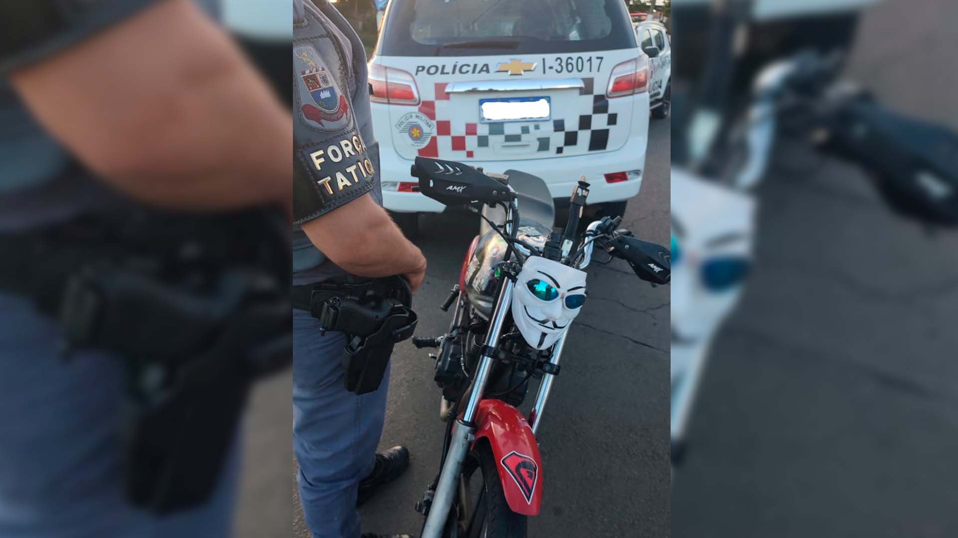 Menor é detido com moto ao tentar fuga da PM no Ernesto Kuhl, em Limeira