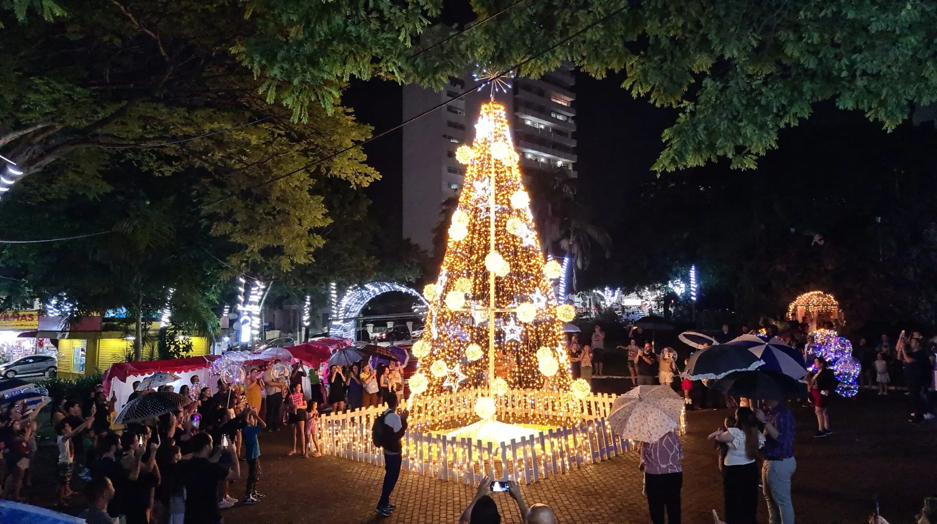 Morador de rua é preso após furtar decoração de praça em Limeira
