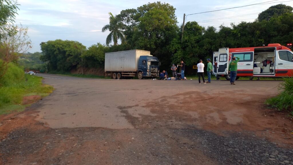 Motociclista fica ferido após colisão frontal contra caminhão na Limeira-Artur Nogueira 3