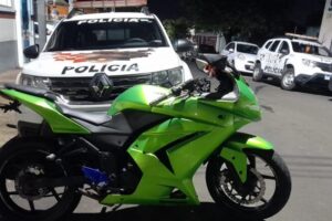 PM recupera moto roubada em Mogi Guaçu após acompanhamento em Limeira