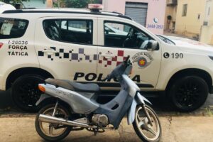 Polícia Militar recupera Honda Biz furtada em Limeira
