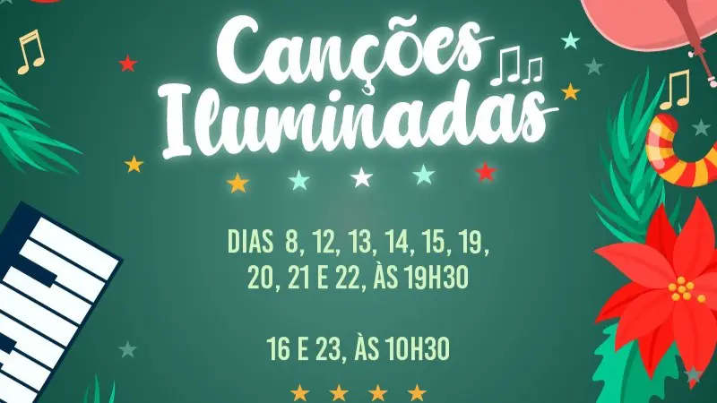 Projeto Canções Iluminadas começa hoje (8), na Praça Toledo Barros