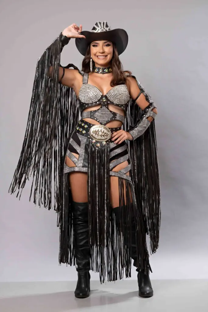 Eduarda Lopes candidata a rainha do limeira rodeo music 2024