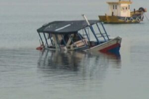 Naufrágio deixa cinco pessoas mortas na Baía de-Todos-os-Santos