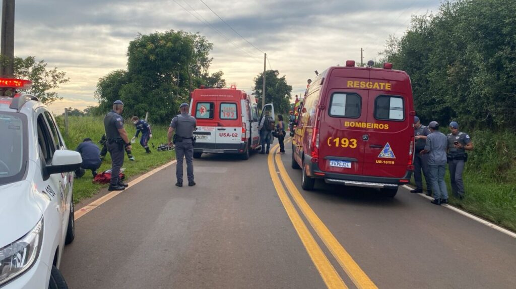 Colisão entre moto deixa um jovem de 18 anos morto na Limeira-Artur Nogueira