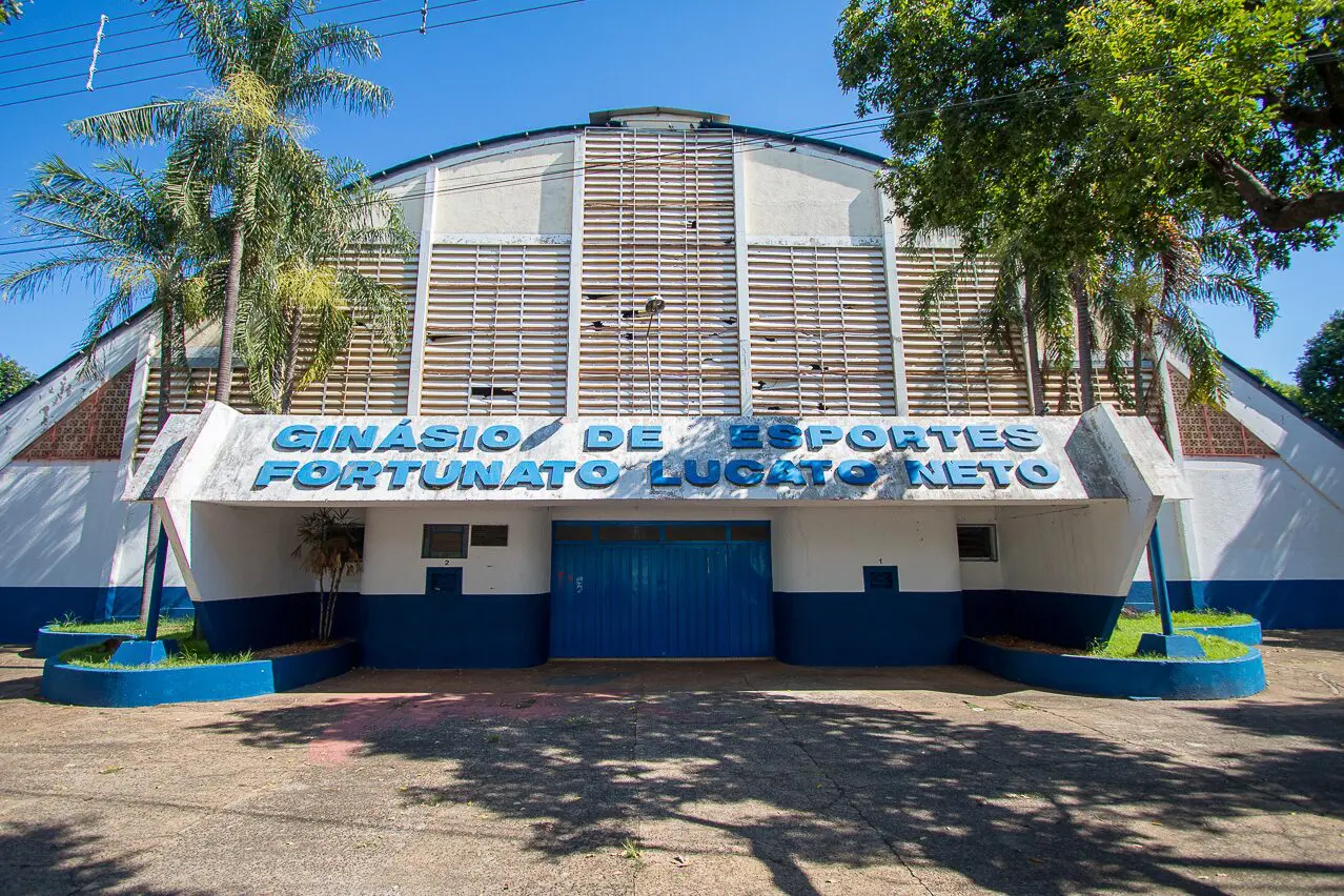 Ginásio Vô Lucato passará por reforma quase 50 anos após fundação1