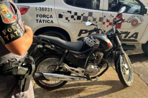 Homem é preso com moto adulterada no Alto dos Laranjais