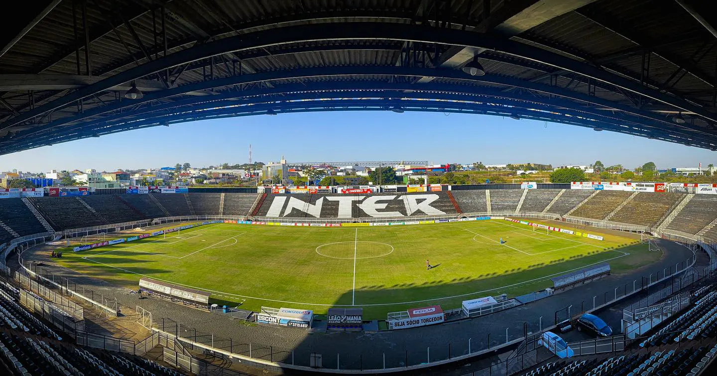 Inter e São Paulo terá transmissão em telão no Limeirão