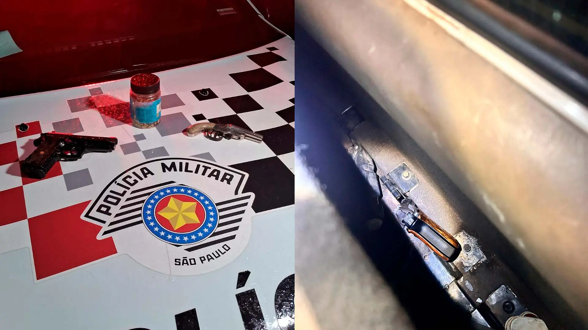 PM prende integrante do PCC e apreende armas e munições, em Limeira