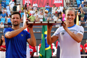 Rafa Matos é o primeiro brasileiro a vencer o Rio Open de tênis