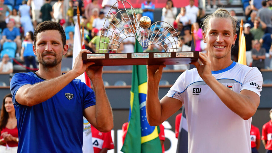 Rafa Matos é o primeiro brasileiro a vencer o Rio Open de tênis