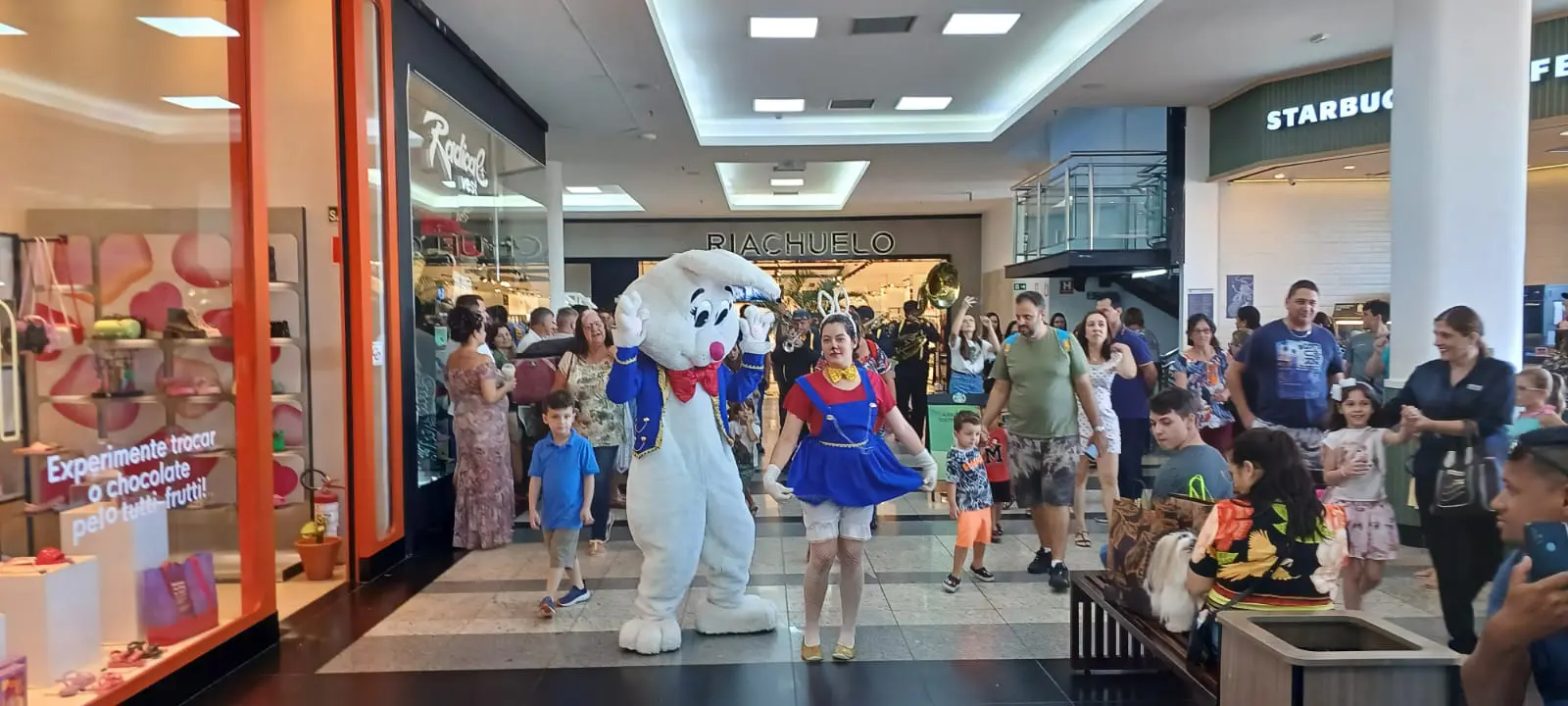 Coelho da Páscoa chegará será neste domingo no Pátio Limeira Shopping