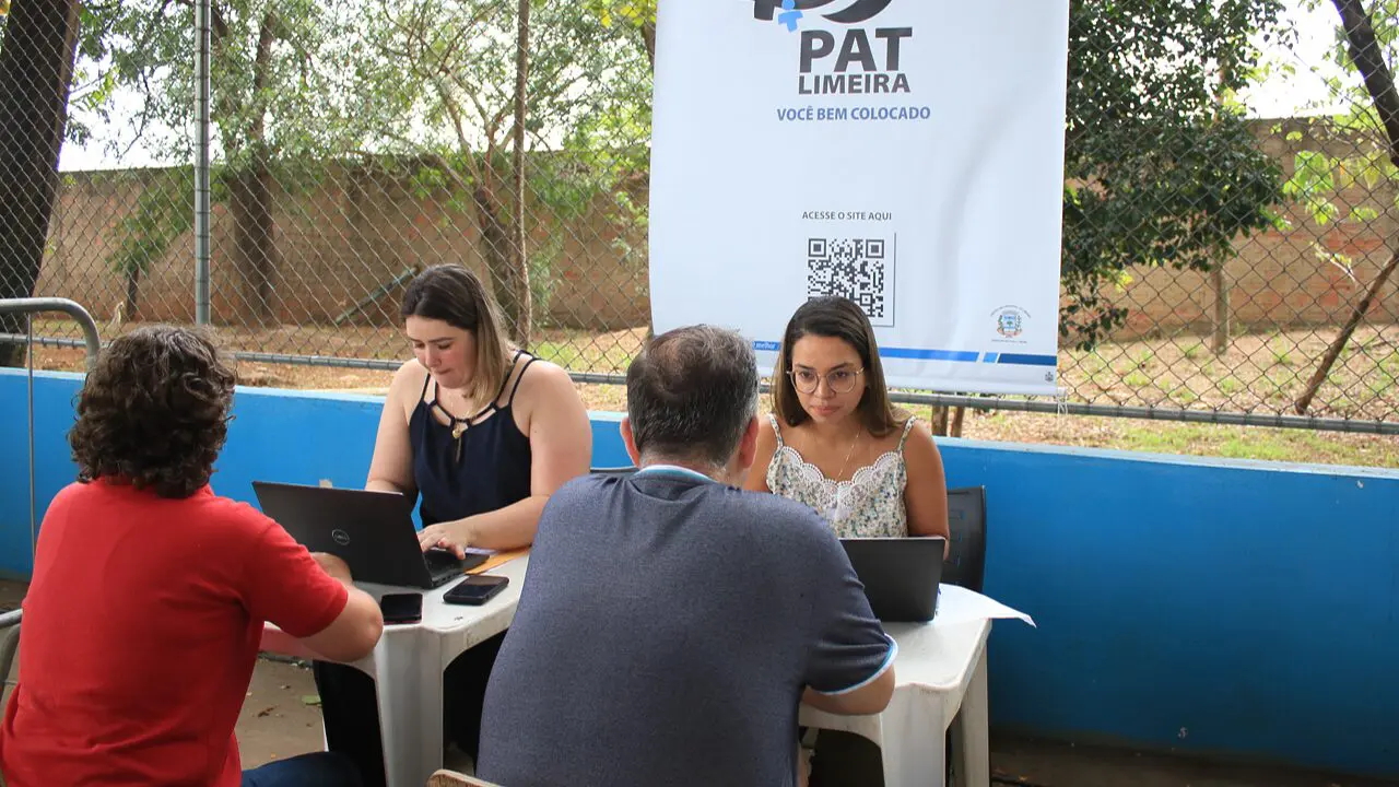 Com mais de 200 vagas, mutirão de empregos acontece neste sábado (23) em Limeira