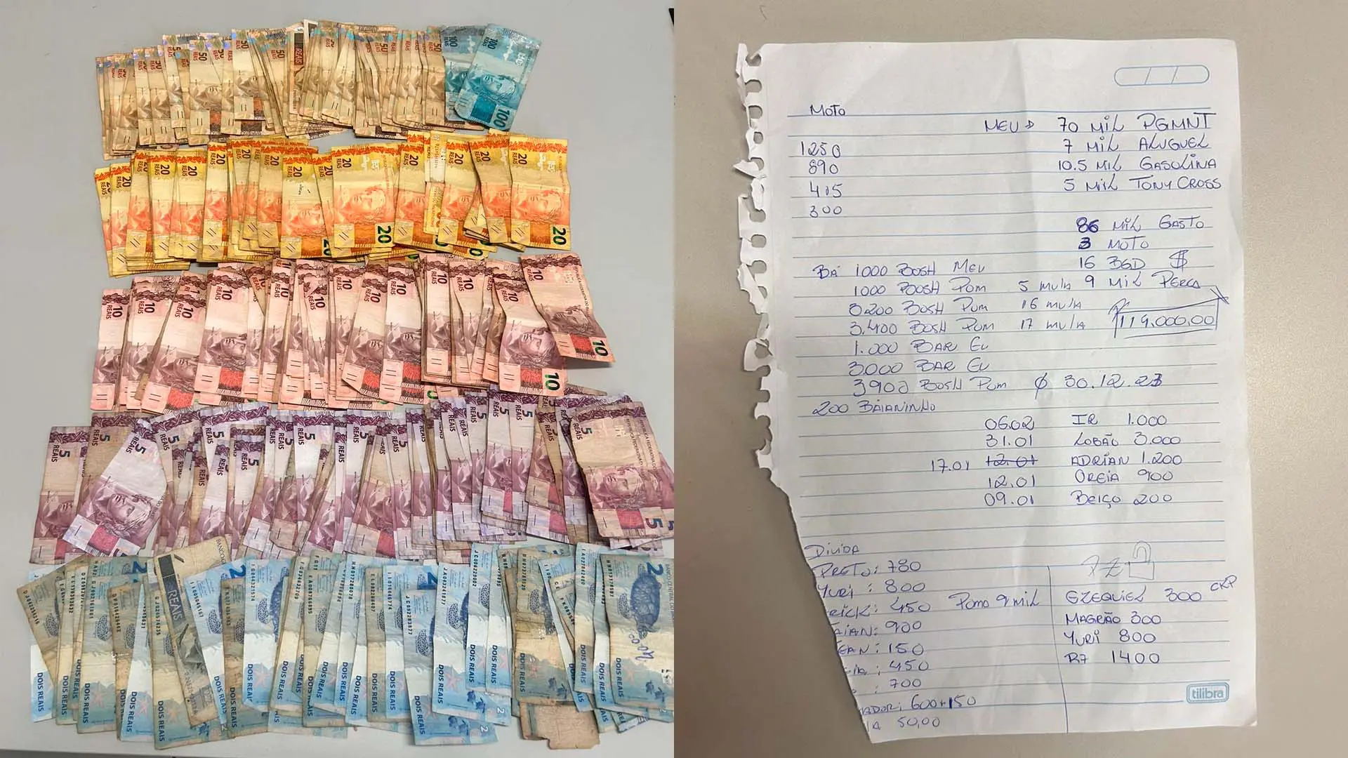 PM apreende mais de R$8 mil do tráfico de drogas em dois bairros de Limeira