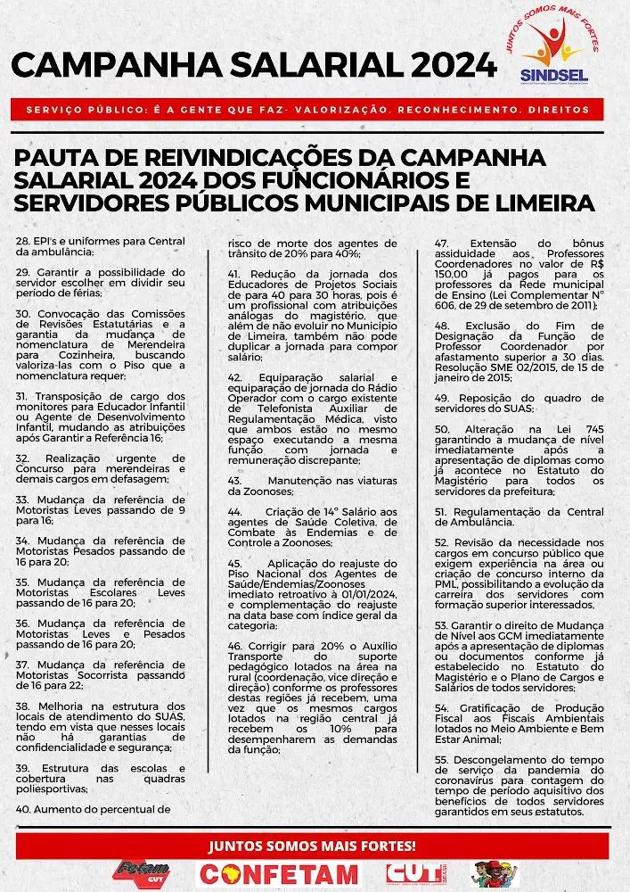SINDSEL anuncia greve para esta terça-feira (19)3