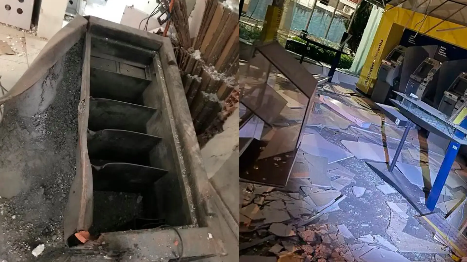 Explosivos são encontrados durante limpeza de escombros em banco de São Pedro