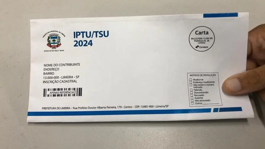 Guias de IPTU começam a vencer no dia 10