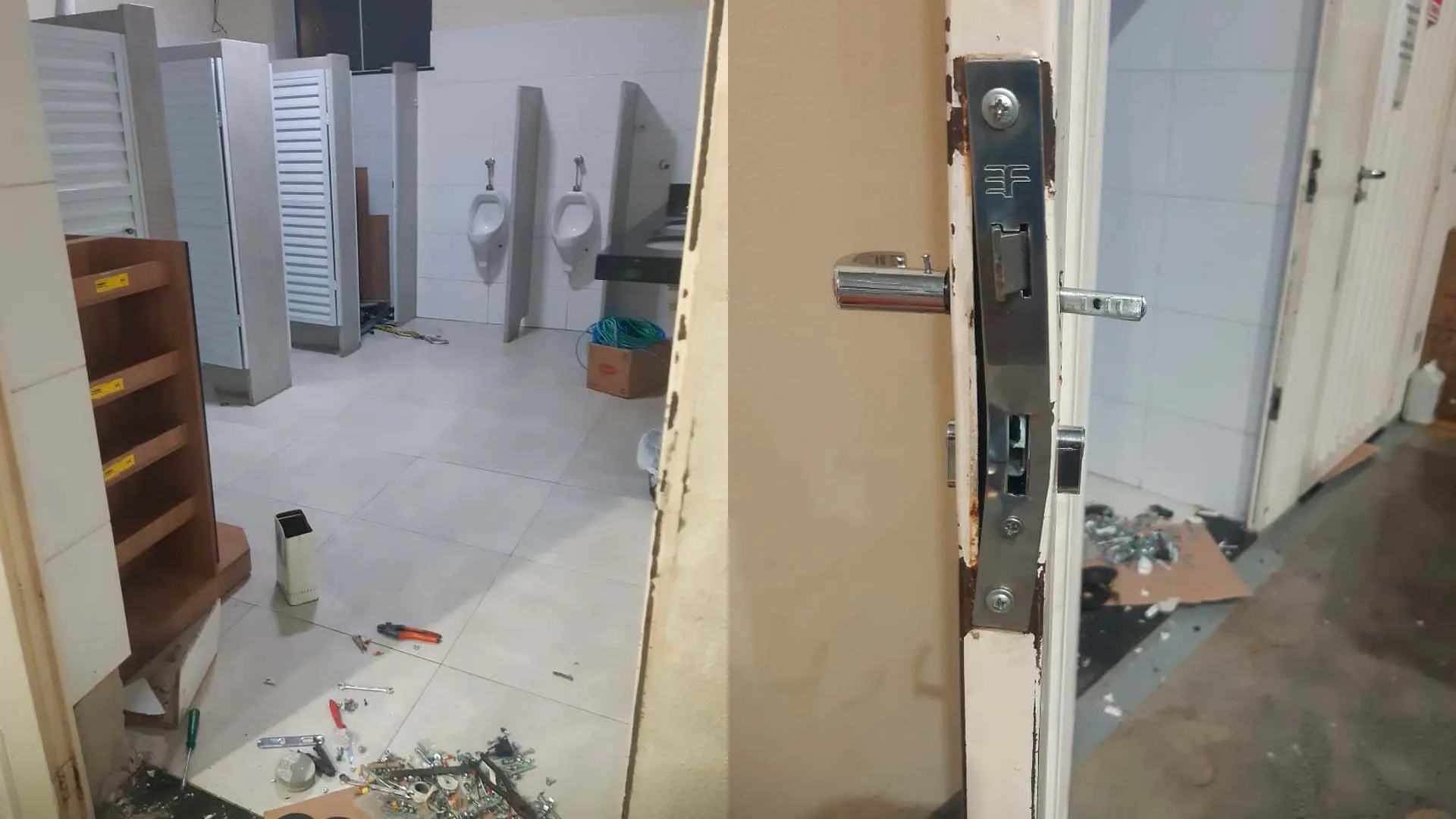 Ladrão é preso tentando furtar loja de embalagens na Av. Lauro Corrêa