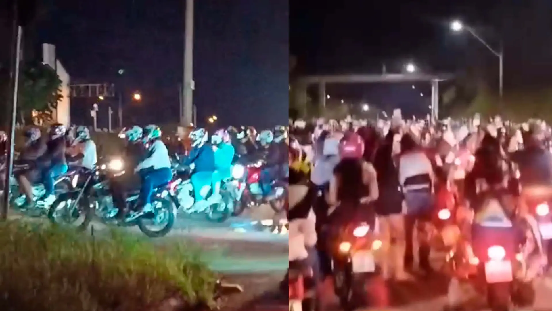 Limeira registra rolezinho de motos pelo Anel Viário e causa transtornos