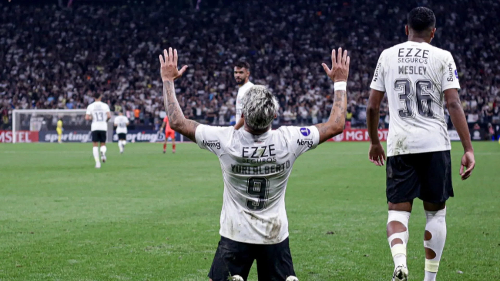 Romero comanda o passeio, e Corinthians goleia Nacional pela Sul-Americana