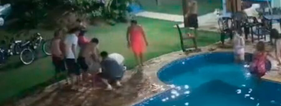 Video-mostra-momento-em-que-mulher-cai-na-piscina-e-morre-em-Limeira