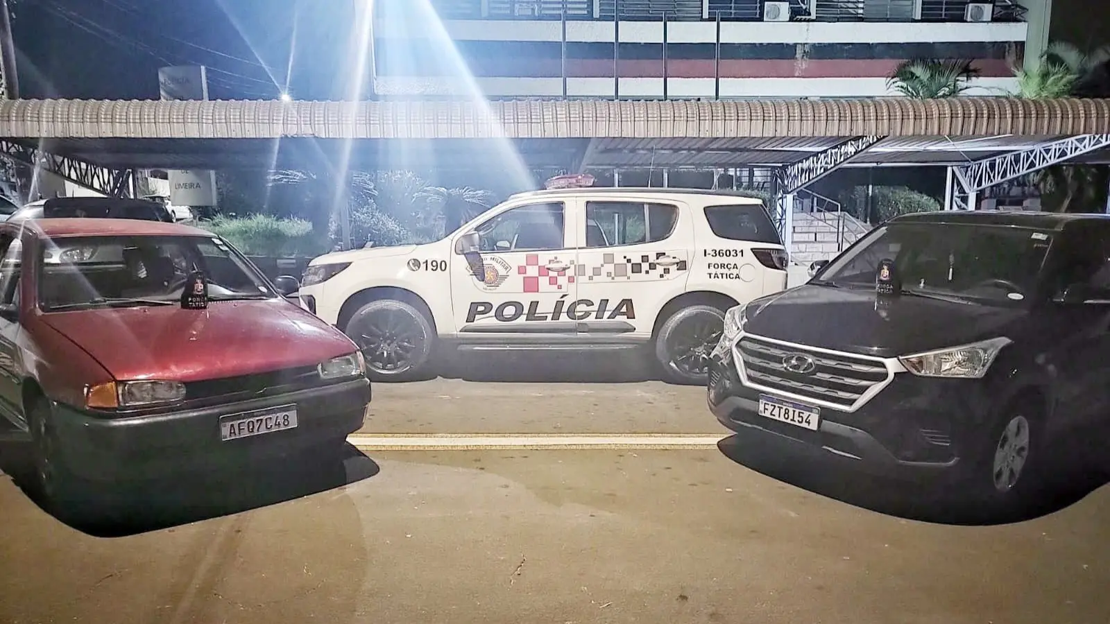 Dois são presos pela PM por série de roubos em Limeira