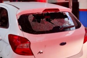 Homem é detido após atirar pedras em carro no Centro de Limeira 