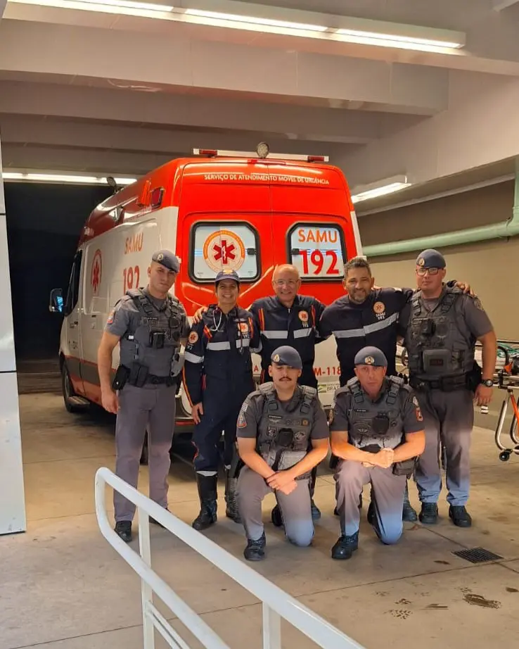 PM e Samu auxiliam em transplante de bebê que veio de Alagoas 3